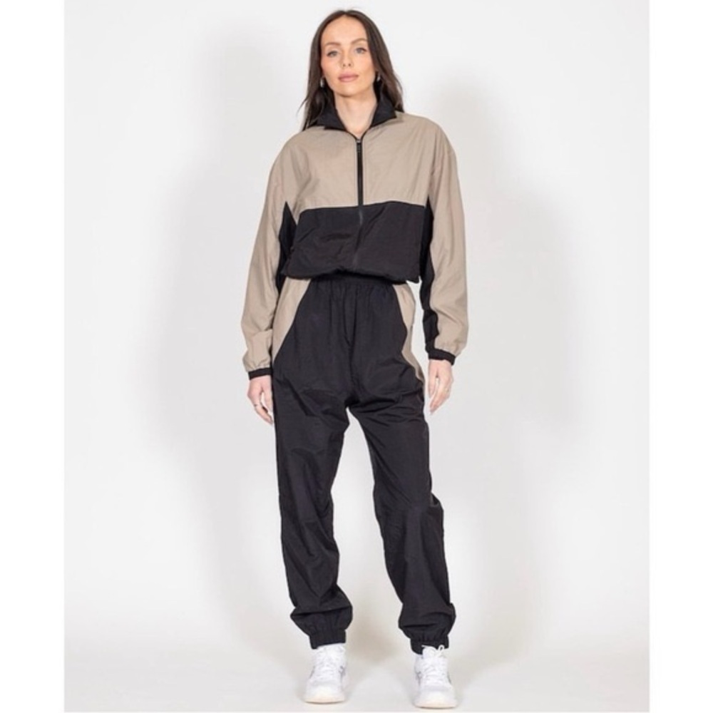 BRUNETTE THE LABEL | Serena oversized track suit | size m/large